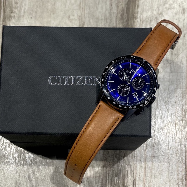 14日までお取置CITIZEN エコドライブ クロノグラフ BL5496-96L