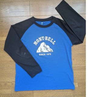 モンベル(mont bell)のmontbell　Kid's　ラグランロングスリーブＴシャツ　150(Tシャツ/カットソー)