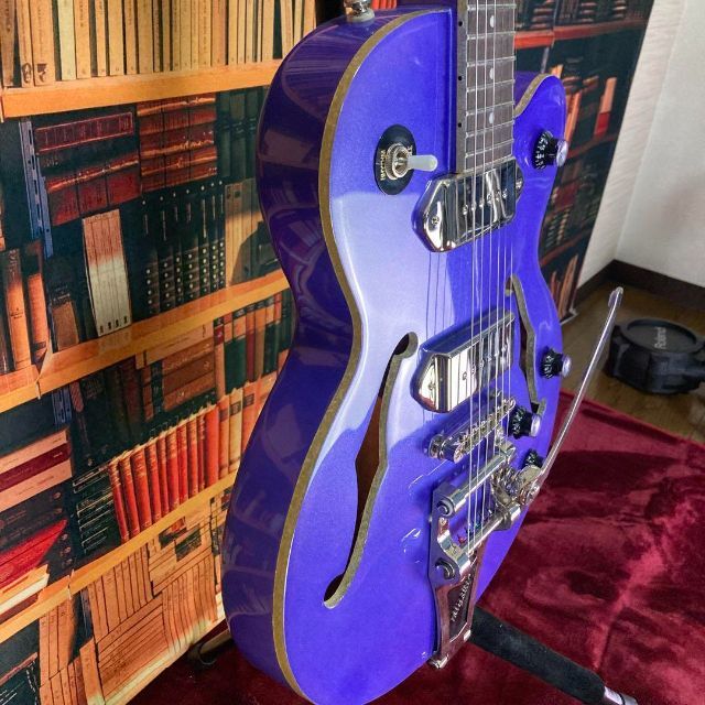 【5384】 EPIPHONE wildkat 弦交換不要 セミアコ