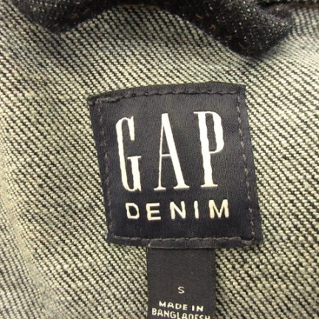 GAP(ギャップ)のギャップ GAP DENIM デニムジャケット Gジャン 長袖 紺 S レディースのジャケット/アウター(Gジャン/デニムジャケット)の商品写真