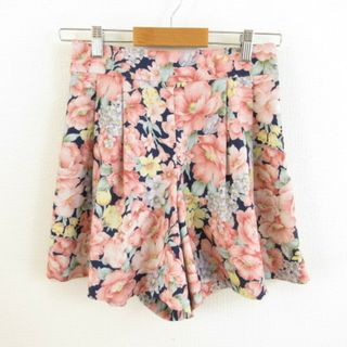 レストローズ L'EST ROSE キュロット ショートパンツ 花柄 2