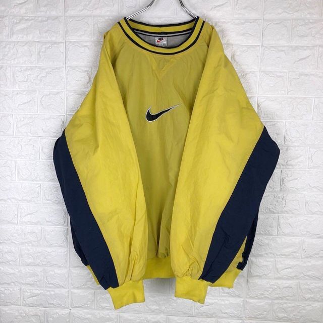 ★NIKE Pullover ナイロンジャケット 00初期 スポカジ ゆるだぼ