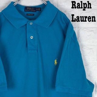 ラルフローレン(Ralph Lauren)のビビッドカラー★ラルフローレン RALPH LAUREN ポロシャツ ゆるだぼ(ポロシャツ)