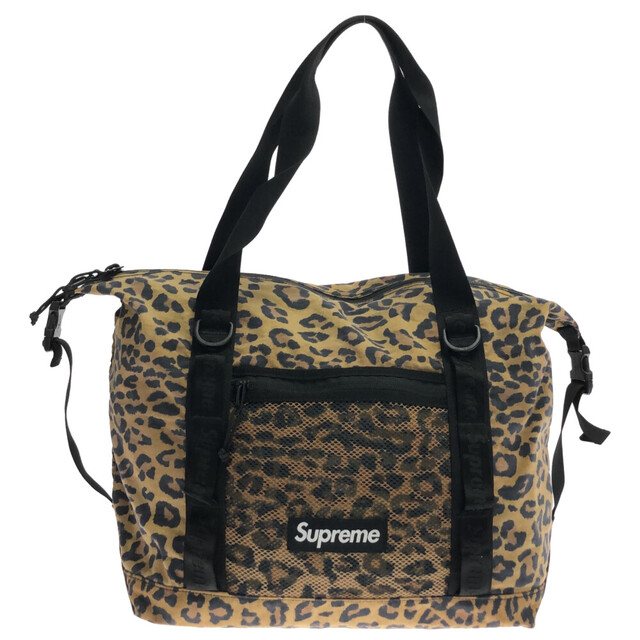 SUPREME シュプリーム 20AW Zip Tote Bag ジップトートバッグ レオパード柄 ブラウン/ブラック