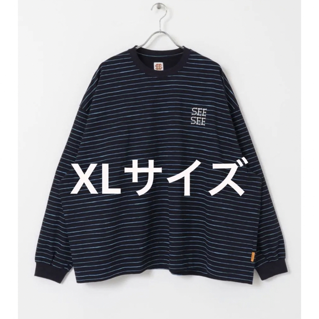 XL SEE SEE SUPER BIG FLAT LS BOADER TEE - Tシャツ/カットソー(七分 ...