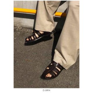 トゥデイフル(TODAYFUL)のTodayful Leather Belt Sandals 正規品(サンダル)