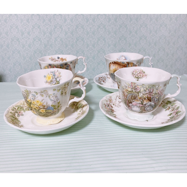 Royal Doulton ブランブリーヘッジ フォーシーズン カップソーサーの通販 by ララ's shop｜ロイヤルドルトンならラクマ