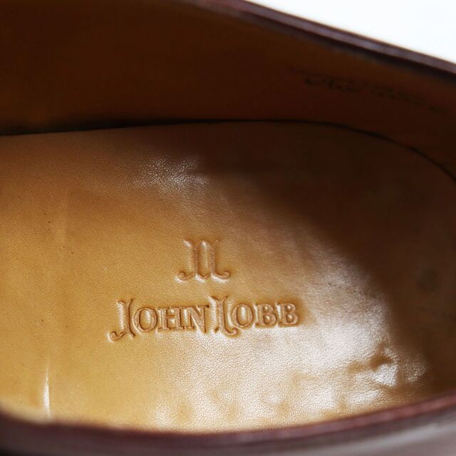 JOHN LOBB(ジョンロブ)の良品●JOHN LOBB ジョンロブ  ウィリアム 9795ラスト  キャップトゥ ダブルモンクストラップ レザーシューズ ブラウン 6 1/2 E 英国製 メンズの靴/シューズ(その他)の商品写真