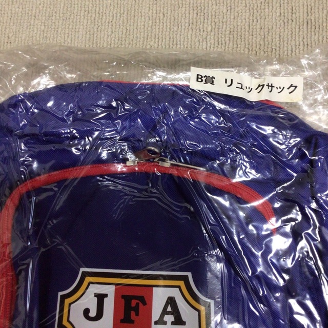 サンリオ(サンリオ)のJFA  SAMURAI BLUE  リュックサック　サッカー日本代表 スポーツ/アウトドアのサッカー/フットサル(応援グッズ)の商品写真