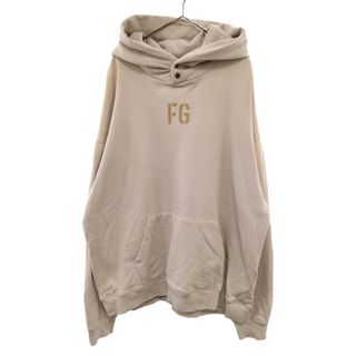 フィアオブゴッド(FEAR OF GOD)のFOG by FEAR OF GOD エフオージー バイ フィア オブ ゴッド 7thコレクション FGフーディ ヴィンテージ パリスカイ プルオーバーパーカー フロッキーロゴ FG50-014(パーカー)