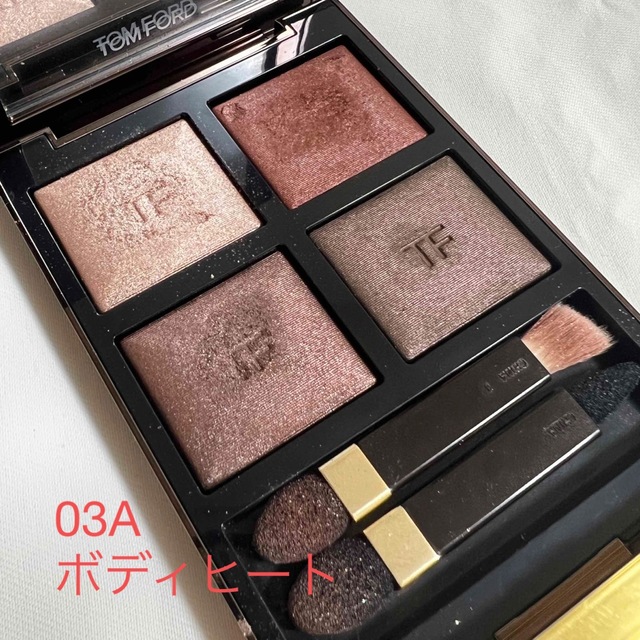 TOM FORD BEAUTY(トムフォードビューティ)のトムフォード TOM FORD アイカラークォード 03A ボディヒート コスメ/美容のベースメイク/化粧品(アイシャドウ)の商品写真