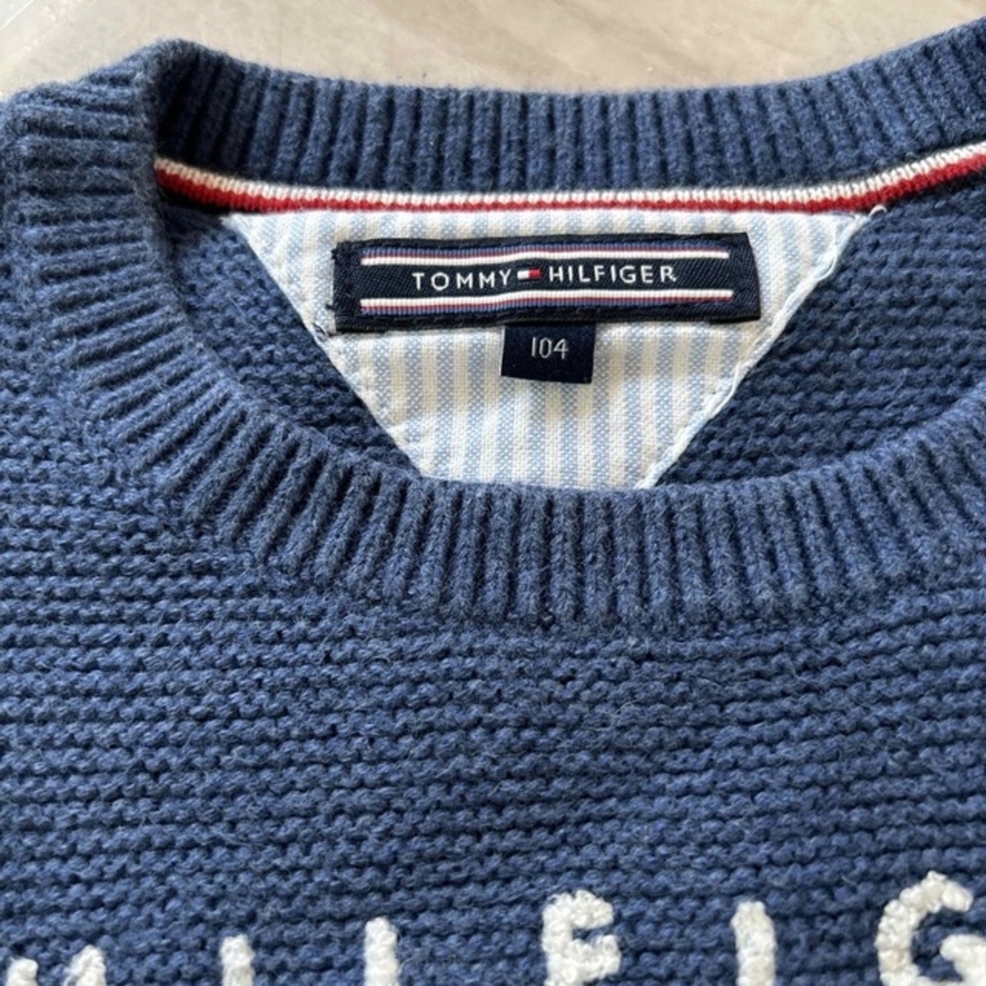 TOMMY HILFIGER(トミーヒルフィガー)のトミーヒルフィガー　104 キッズ/ベビー/マタニティのキッズ服男の子用(90cm~)(ニット)の商品写真