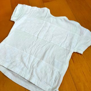 白半袖カットソー95(Tシャツ/カットソー)