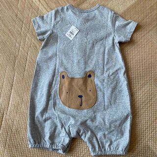 ベビーギャップ(babyGAP)のbabyGAP ブラナンベア ロンパース ボディスーツ グレー 70cm(ロンパース)