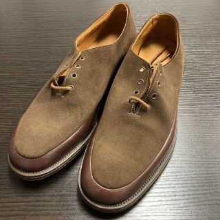 コムデギャルソン 革靴 ドレスシューズ レザーシューズ オールド 切り替え
