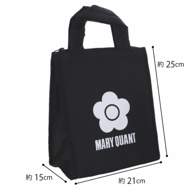 MARY QUANT(マリークワント)のマリークワント　保冷バッグ　黒 レディースのバッグ(トートバッグ)の商品写真