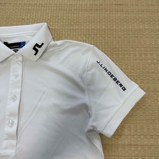 ジェイリンドバーグ(J.LINDEBERG)の美品⭐︎ジェイリンドバーグ レディースゴルフウェア ポロシャツ M(ウエア)