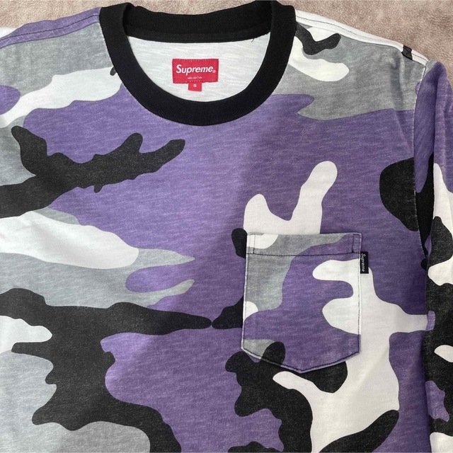 Supreme - supreme L/S pocket tee purple camoの通販 by k's Supreme - supreme L/S pocket tee purple camoの通販 by k's