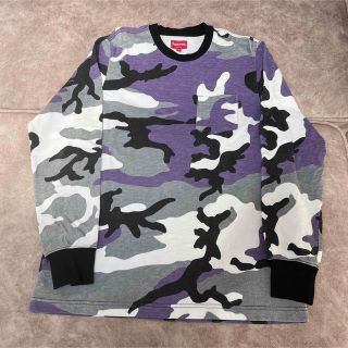 シュプリーム(Supreme)のsupreme L/S pocket tee purple camo(Tシャツ/カットソー(七分/長袖))