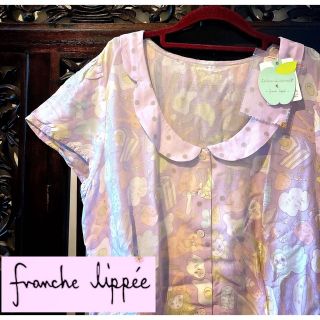 フランシュリッペ(franche lippee)のフランシュリッペ 新品 ブラウス Tシャツ 花柄 動物 こどもべや スーツ 水玉(Tシャツ(半袖/袖なし))