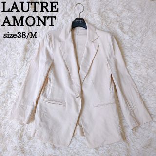 ロートレアモン(LAUTREAMONT)のLAUTRE AMONT ロートレアモン テーラードジャケット リネン 38/M(テーラードジャケット)