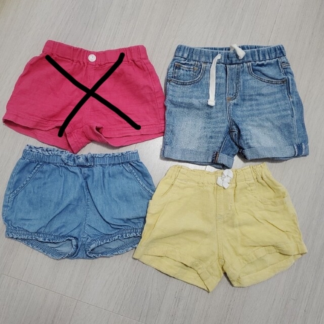 babyGAP(ベビーギャップ)の女の子♡90サイズ　ショートパンツ　セット売り キッズ/ベビー/マタニティのキッズ服女の子用(90cm~)(パンツ/スパッツ)の商品写真
