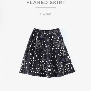 トゥービーシック(TO BE CHIC)の試着のみ TO BE CHICトゥービーシック flaredskirt 2015(ひざ丈スカート)