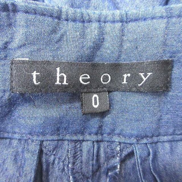 theory(セオリー)のセオリー theory ショートパンツ 0 紺 ネイビー /MS レディースのパンツ(ショートパンツ)の商品写真