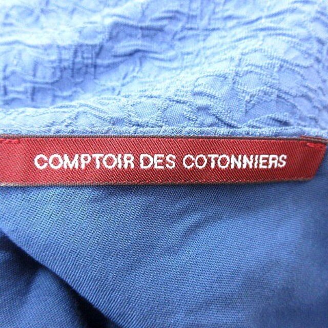 Comptoir des cotonniers(コントワーデコトニエ)のコントワーデコトニエ ワンピース Aライン ミニ ノースリーブ 総柄 34 レディースのワンピース(ミニワンピース)の商品写真