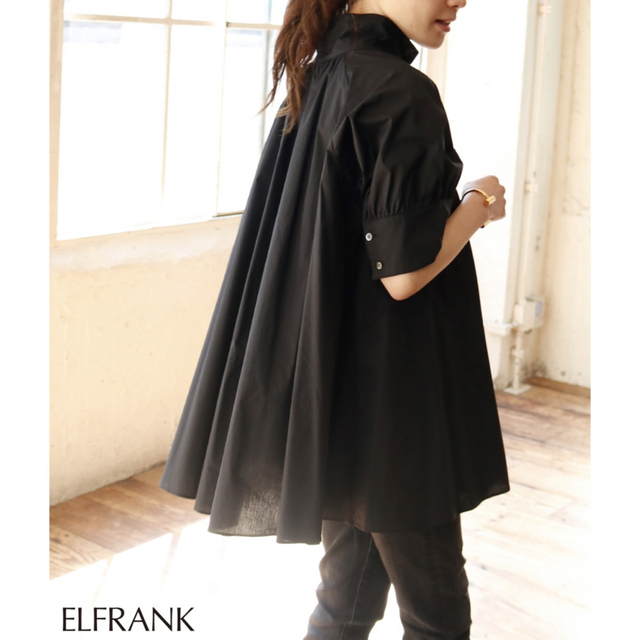 elfrank エルフランク　ブラウス　新品未使用品タグ付き レディースのトップス(シャツ/ブラウス(半袖/袖なし))の商品写真