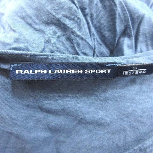 Ralph Lauren(ラルフローレン)のラルフローレン SPORT タンクトップ カットソー ティアード フリル S 青 レディースのトップス(タンクトップ)の商品写真