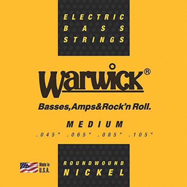 WARWICK ワーウィック エレキベース弦 4弦セット ニッケルメッキ 46200 Medium 045/105 g6bh9ry