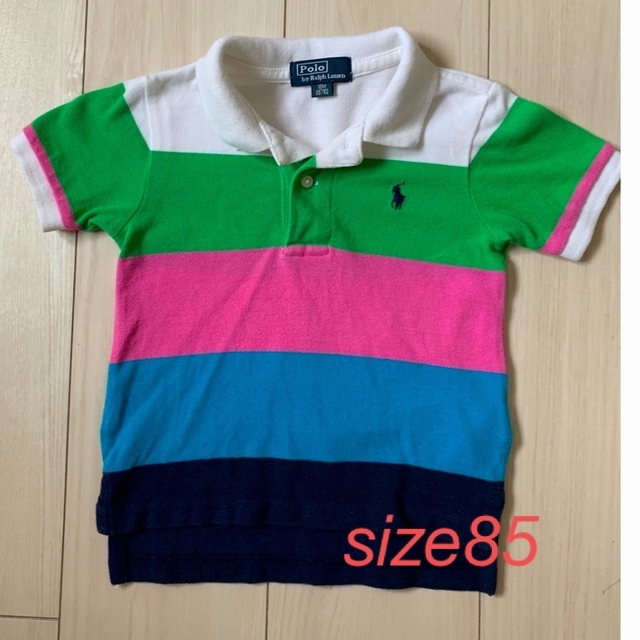 POLO RALPH LAUREN(ポロラルフローレン)のポロラルフローレン☆POLO  ポロシャツ　size 18M  85㎝ キッズ/ベビー/マタニティのベビー服(~85cm)(シャツ/カットソー)の商品写真