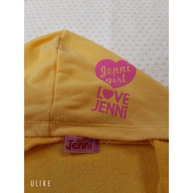 JENNI(ジェニィ)のJenni♡パーカー女の子👧サイズ120　春　イエロー💛 キッズ/ベビー/マタニティのキッズ服女の子用(90cm~)(ジャケット/上着)の商品写真