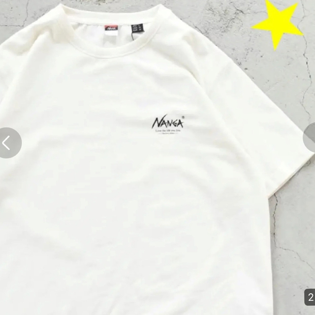 【NANGA × relume】別注 ’LIVE THE LIFE’ TシャツL 1