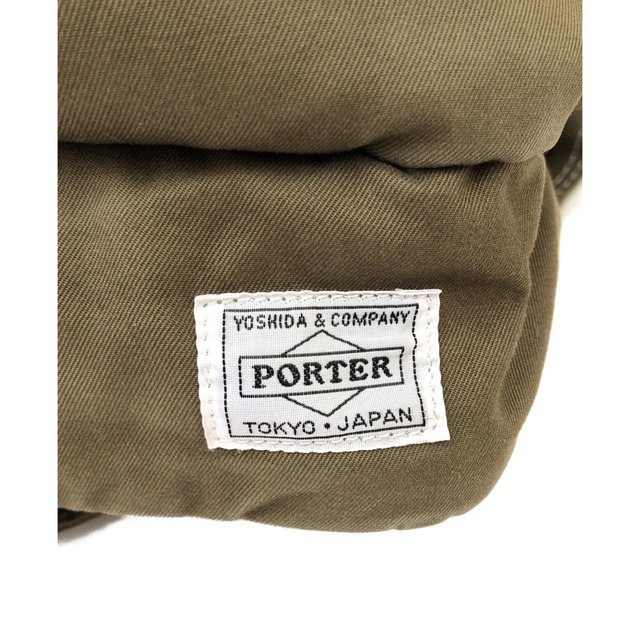 〇〇PORTER ポーター マザーズバッグ ショルダーバッグ カーキ 3