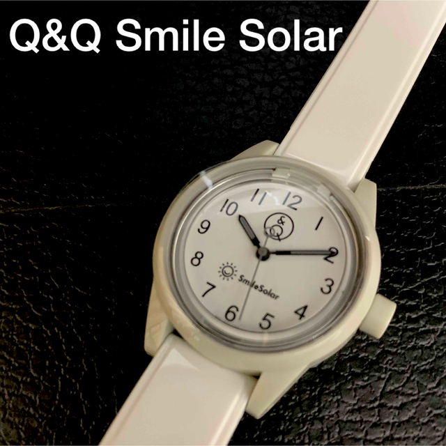 CITIZEN(シチズン)の【新品未使用】Q＆Q Smile Solar ホワイト 腕時計 シチズン レディースのファッション小物(腕時計)の商品写真