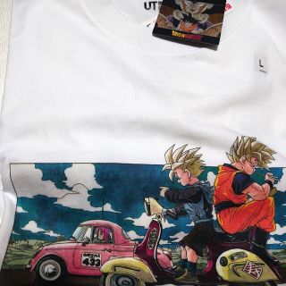 ドラゴンボール(ドラゴンボール)のユニクロ ドラゴンボール Lサイズ UT コラボTシャツ悟空 悟飯(少年漫画)