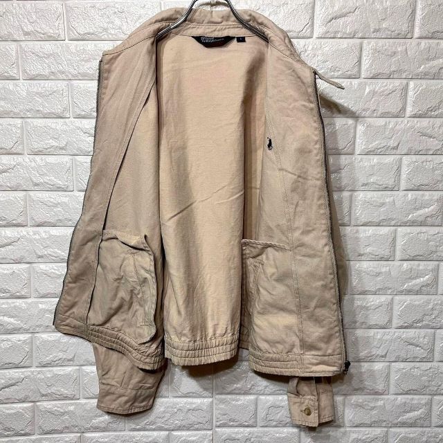 Ralph Lauren - 刺繡ロゴ☆ラルフローレンRalph Lauren ブルゾン 綿100