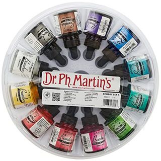 Dr. Ph. Martin's Bombay India Ink 1.0 oz Turquoise (20BY) g6bh9ry39sDrPhMartin