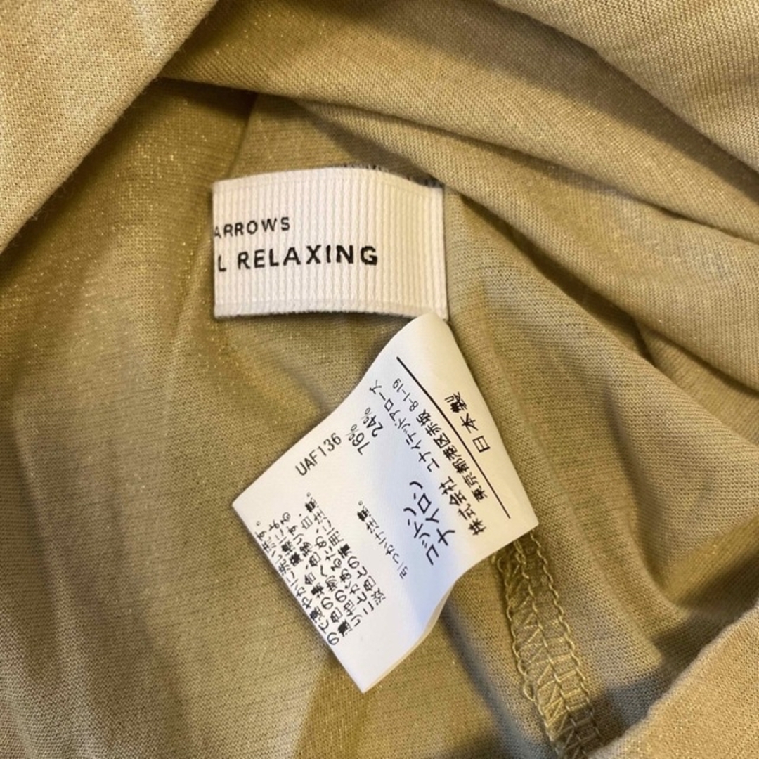 UNITED ARROWS green label relaxing(ユナイテッドアローズグリーンレーベルリラクシング)のグリーンレーベルリラクシング　シアー　ブラウス レディースのトップス(シャツ/ブラウス(半袖/袖なし))の商品写真