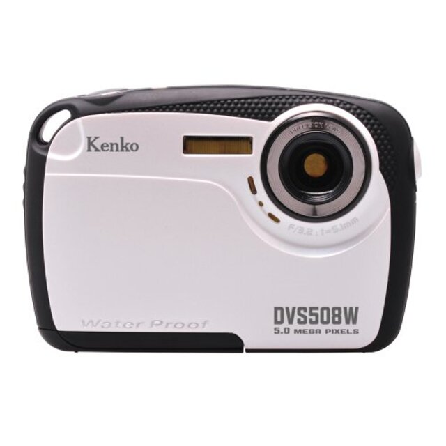 Kenko 防水 デジタルムービーカメラ DVS-508W WH ホワイト g6bh9ry