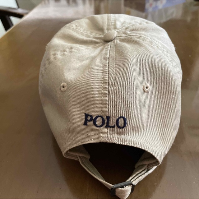 POLO RALPH LAUREN(ポロラルフローレン)のPOLO ラルフローレン　キャップ　ベージュ レディースの帽子(キャップ)の商品写真