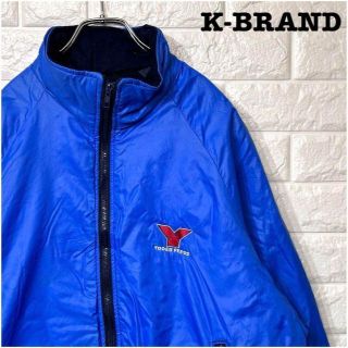 米国製★K-BRAND スタジャン ビッグシルエット ブルゾン 刺繡胸ロゴ(ブルゾン)