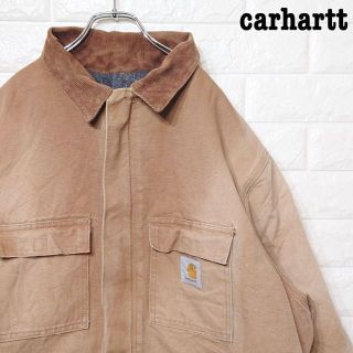 カーハート(carhartt)のビッグサイズ★カーハートcarhartt カバーオール ダックジャケット 刺繍(ブルゾン)