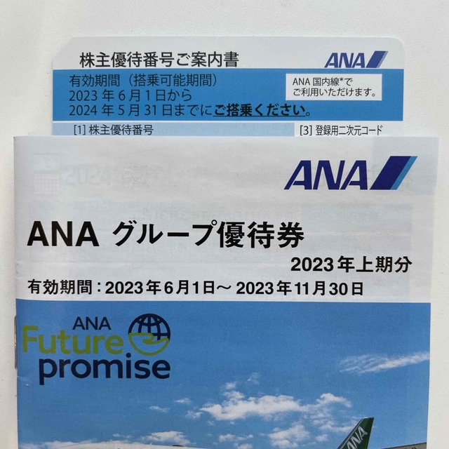 ANA(全日本空輸)(エーエヌエー(ゼンニッポンクウユ))のANA株主優待 チケットの優待券/割引券(その他)の商品写真