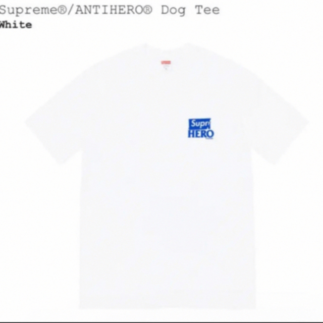 Supreme®/ANTIHERO® Dog Tee 白