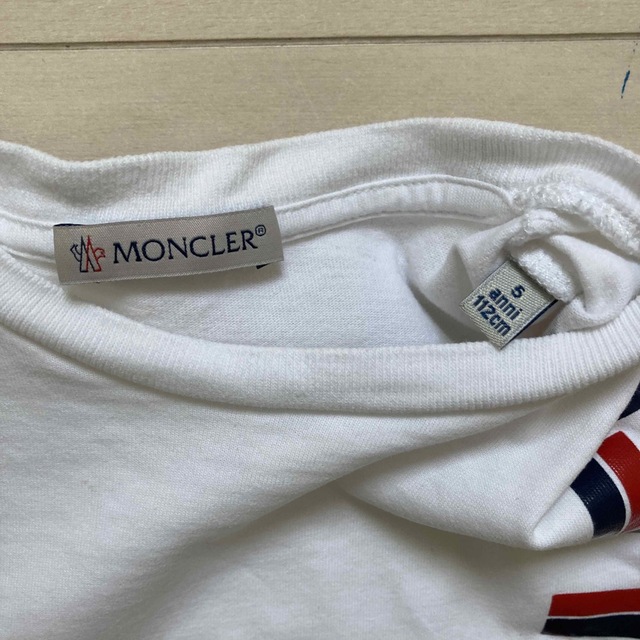 MONCLER(モンクレール)のMONCLER  キッズTシャツ 112cm キッズ/ベビー/マタニティのキッズ服男の子用(90cm~)(Tシャツ/カットソー)の商品写真