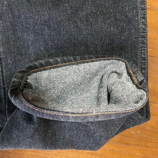 Levi's - Levi's501 先染め 90s リーバイス ブラックデニム w33 L32の