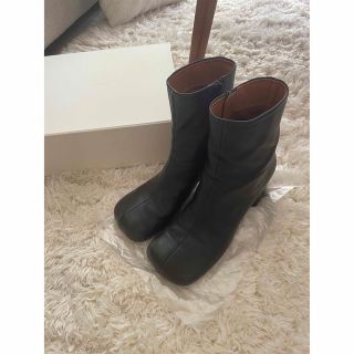 トゥデイフル(TODAYFUL)のtodayful Square Short Boots スクエアショートブーツ(ブーツ)